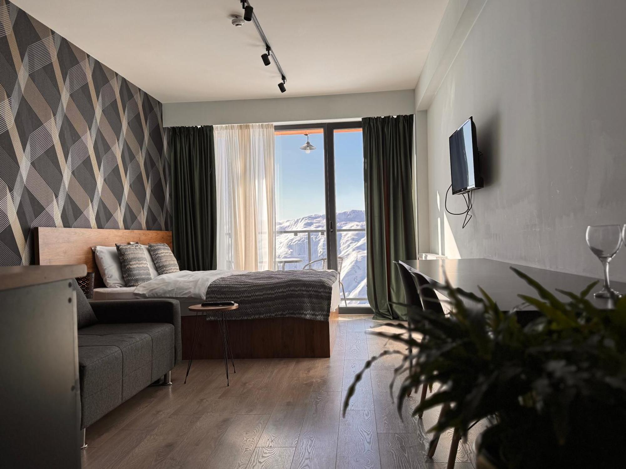 gudauri amazing mountain view Apartment Bagian luar foto
